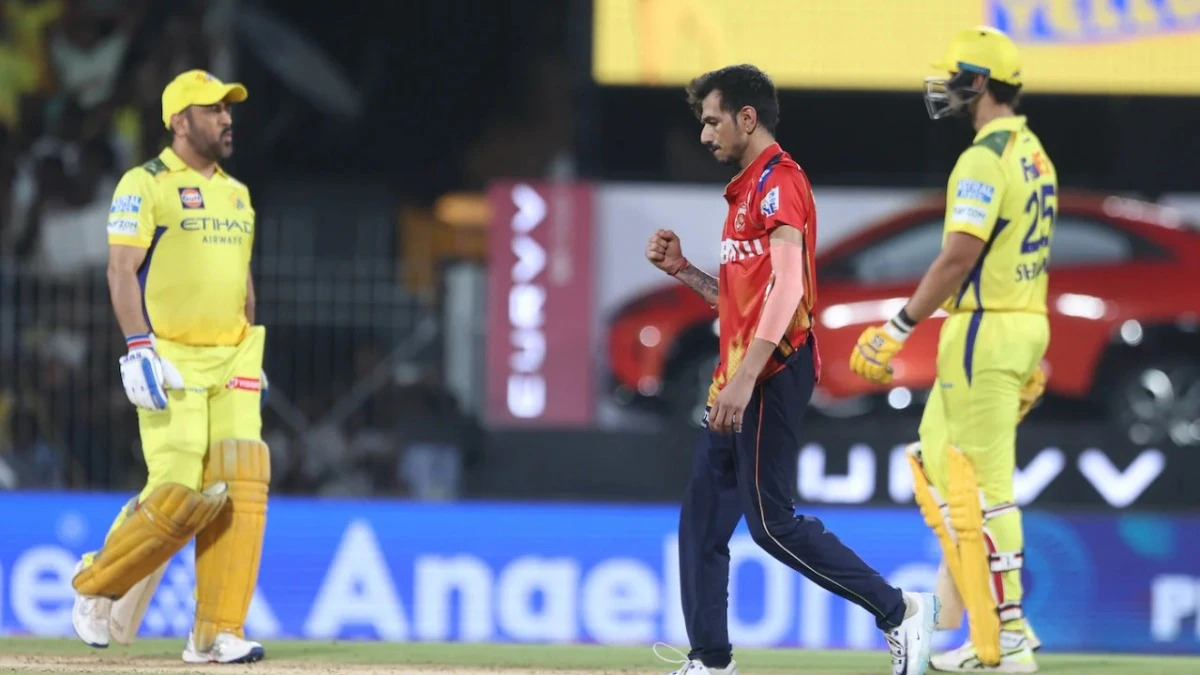 युजवेंद्र चहल ने चेपॉक में  इतिहास रचा, हैट्रिक से रिकॉर्ड्स की झड़ी लगाई