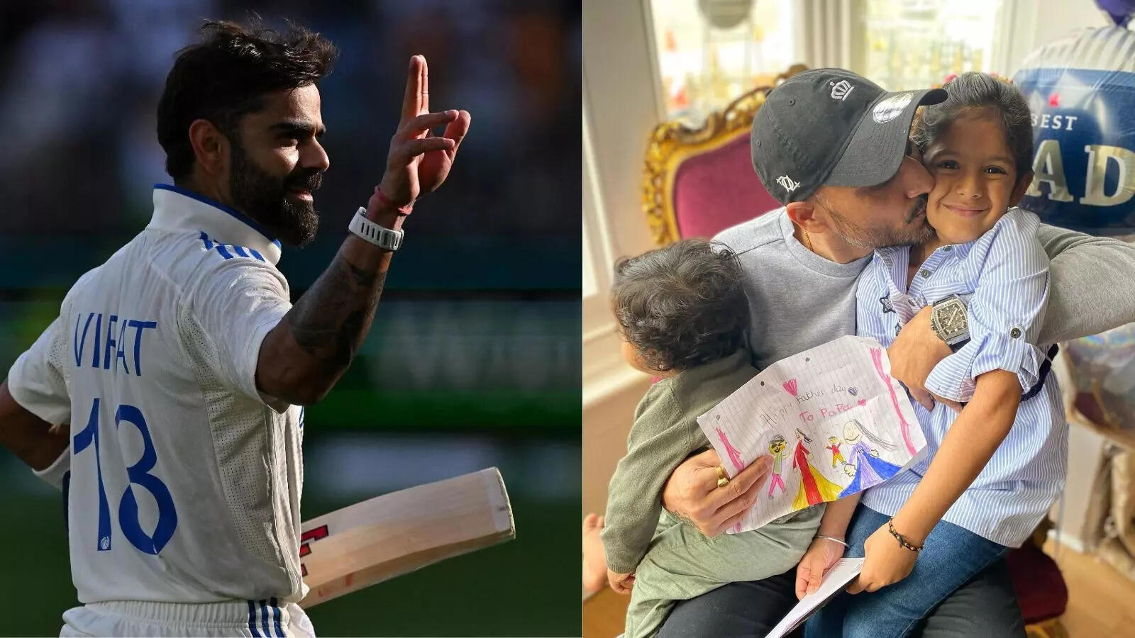 टेस्ट क्रिकेट से संन्यास के बाद हरभजन सिंह की बेटी के संदेश पर विराट कोहली का जवाब वायरल हुआ - 'बेटा, अब समय आ गया है' 