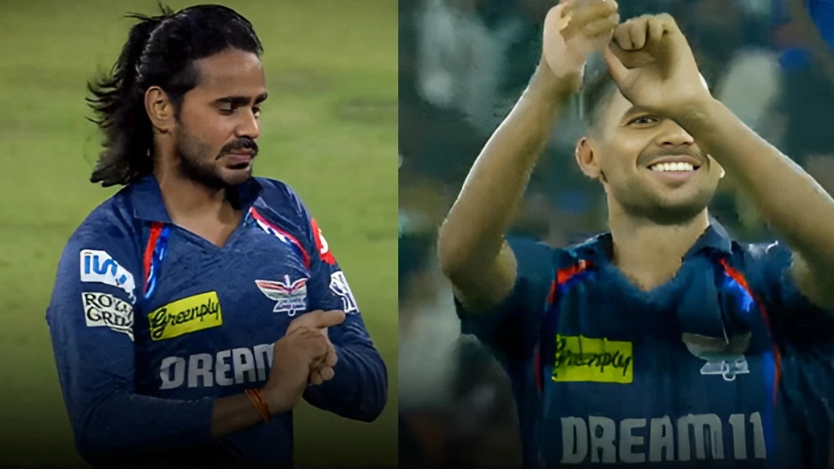 LSG के खिलाड़ी हरकतों से बाज नहीं आ रहे हैं, दिग्वेश पर बैन लगा तो अब इस खिलाड़ी ने नोटबुक सेलिब्रेशन किया