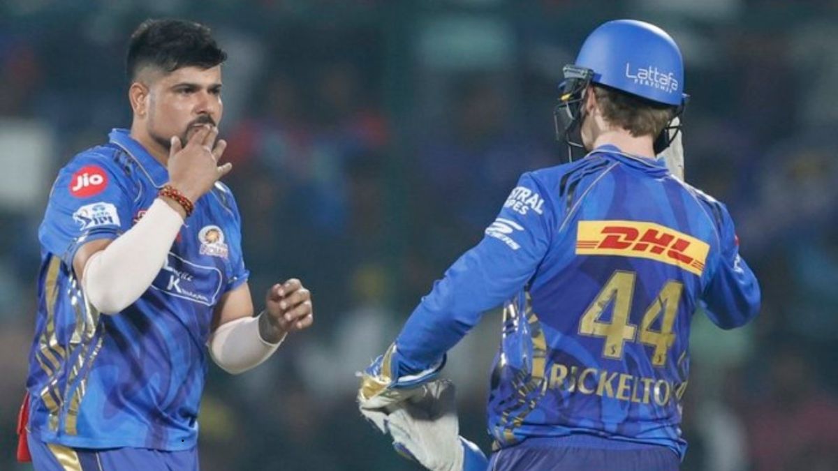 IPL 2025: कर्ण शर्मा के 3 विकेट एमआई बनाम आरआर मैच में प्ले ऑफ द डे रहे 