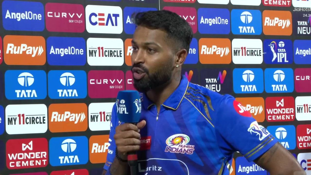 हार्दिक पांड्या ने PBKS से मिली हार पर कहा - ‘इसका खामियाजा हमें भुगतना पड़ा’