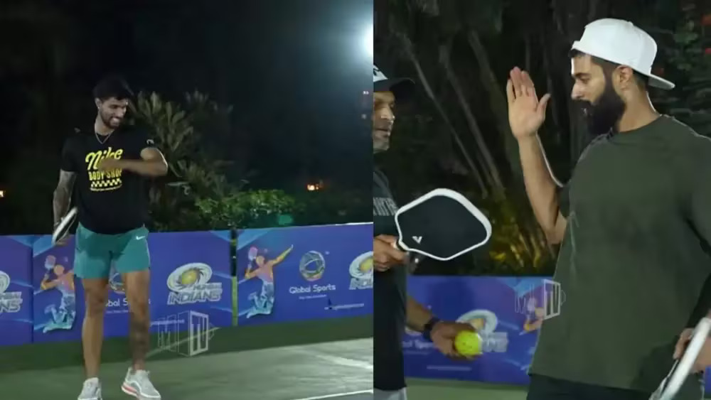 तिलक वर्मा ने बल्ला और गेंद छोड़ साउथ सुपरस्टार के साथ एक नया खेल खेला