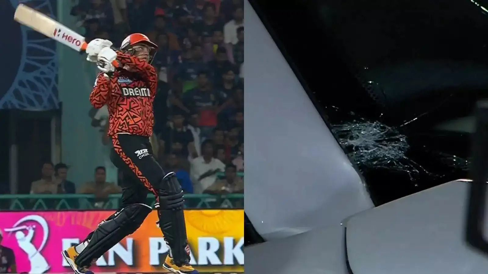 IPL 2025: अभिषेक शर्मा के जबरदस्त छक्के ने टाटा कर्व कार का कांच तोड़ दिया