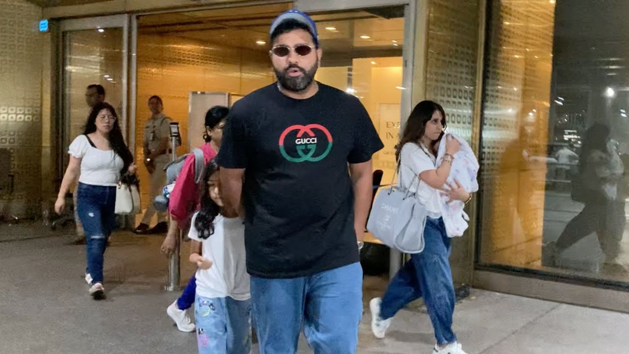 रोहित शर्मा एयरपोर्ट के बाहर नजर आए, Paps ने भारतीय खिलाड़ी को लेकर सवाल पूछा- ‘किधर गया?’