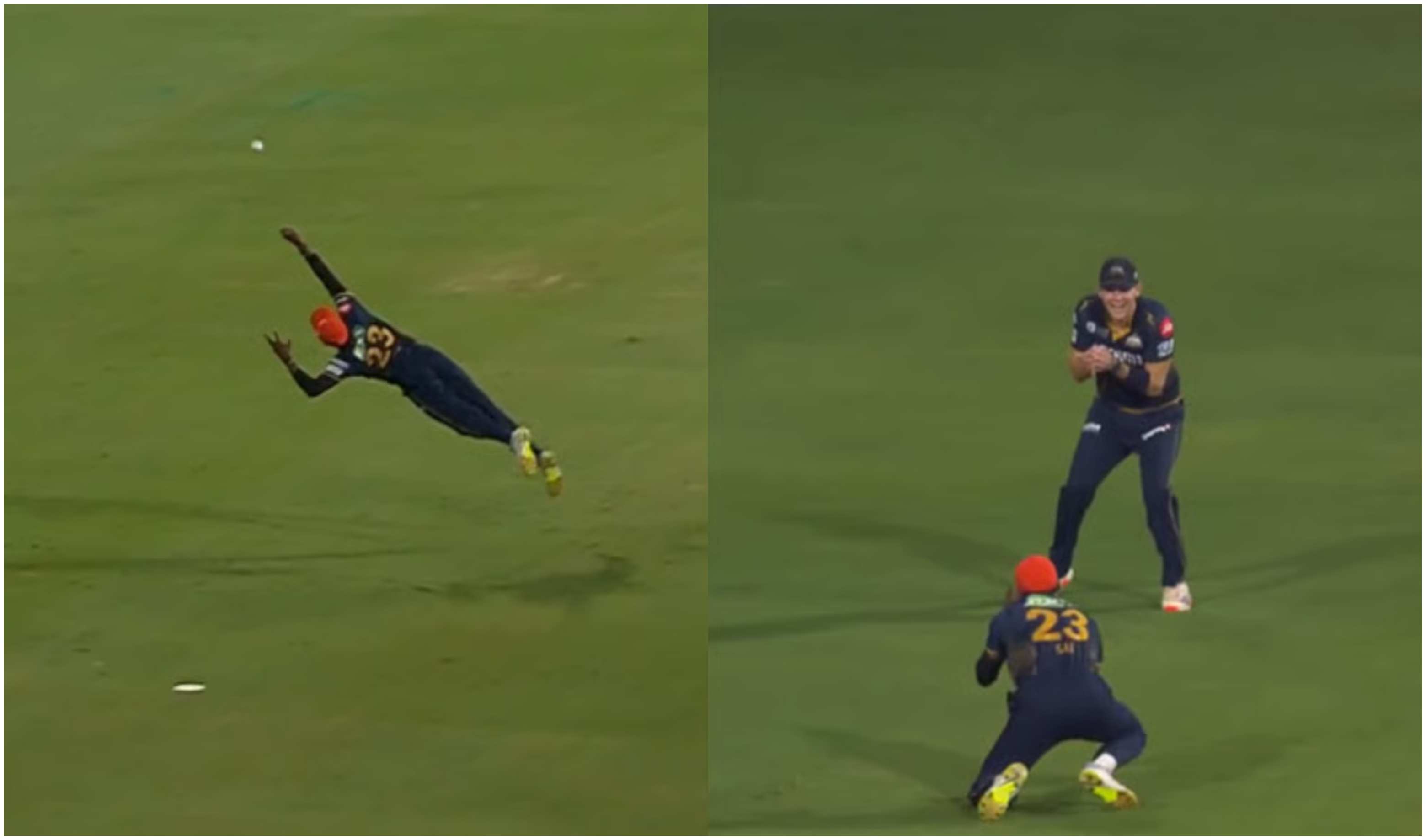 IPL 2025: साई-कोएत्जी की जुगलबंदी से आईपीएल 2025 का अद्भुत कैच पकड़ा गया, वीडियो वायरल हुआ