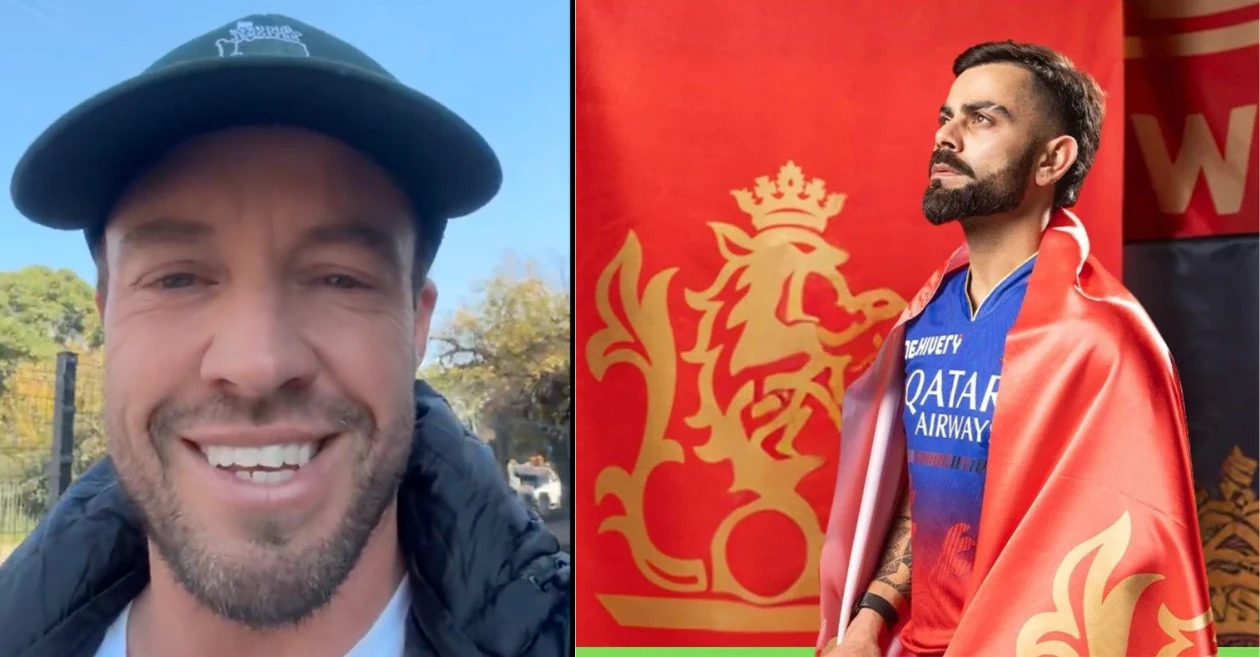 एबी डिविलियर्स ने खुलासा किया कि अगर आरसीबी आईपीएल 2025 जीतती है तो वह क्या करेंगे - 'कोहली को गले लगाऊंगा'