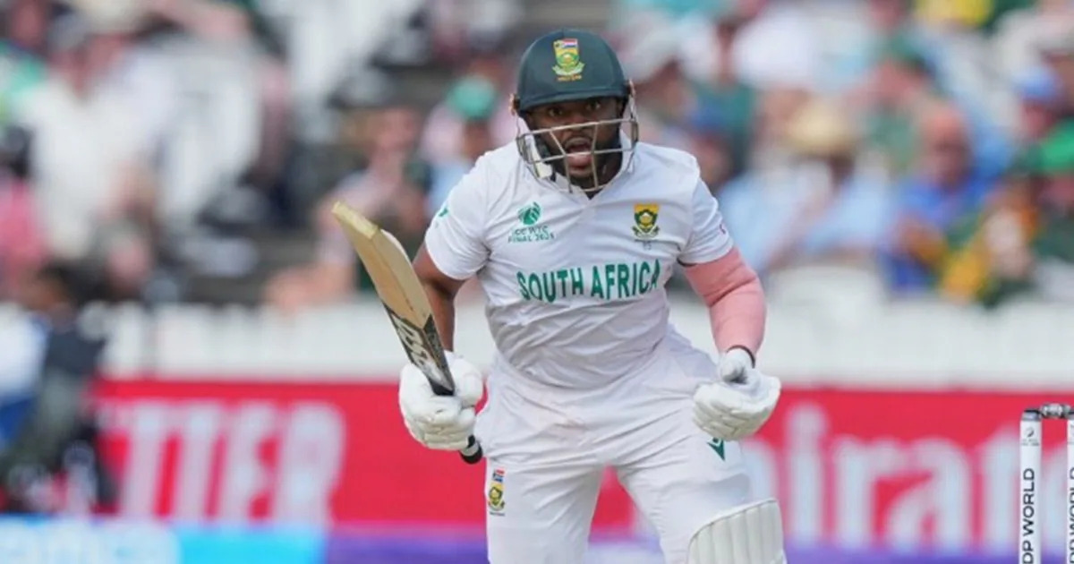 WTC Final 2025: टेम्बा बावुमा प्रोटियाज को लक्ष्य के करीब पहुंचाने के बाद आउट हुए