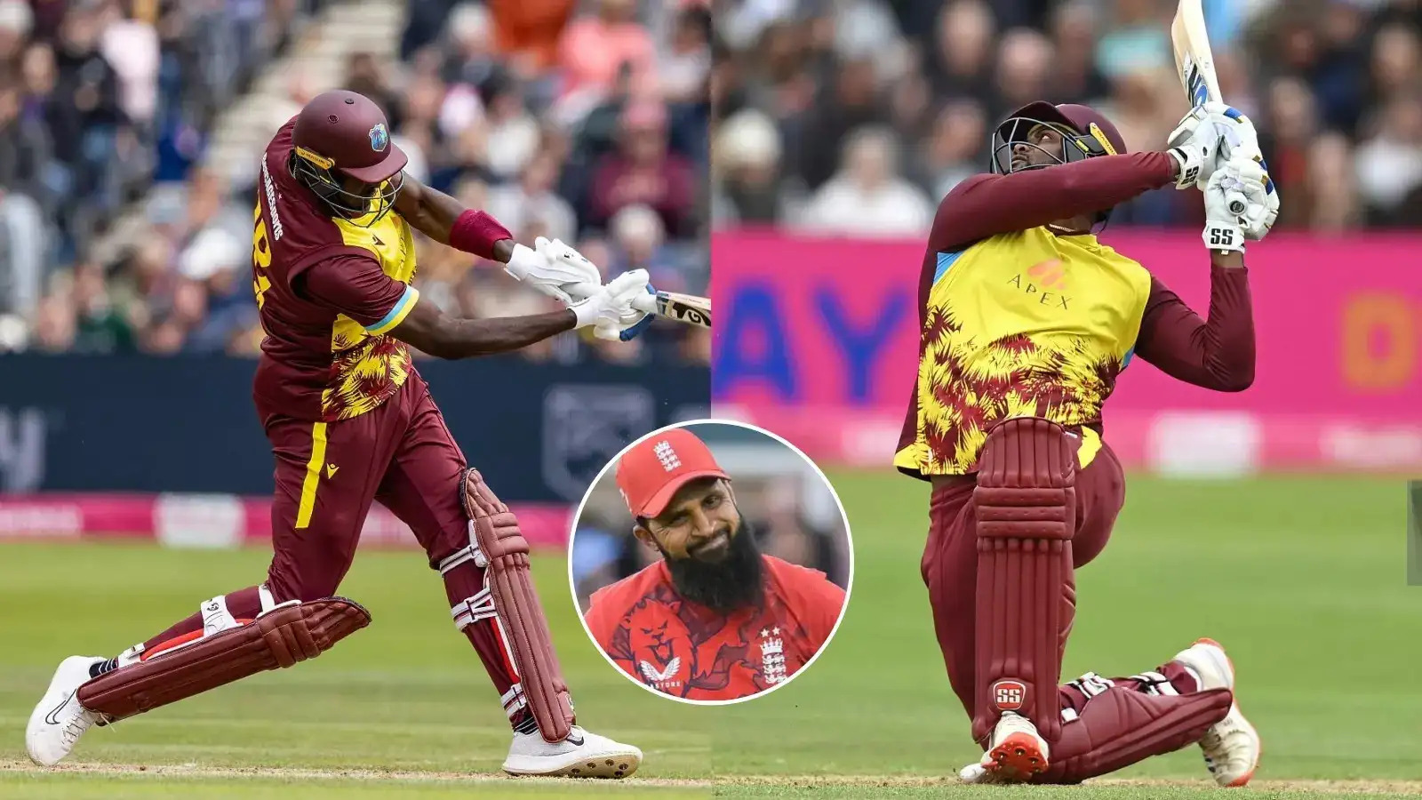 Eng vs WI 2025: आदिल राशिद ने दिए एक ओवर में पांच छक्के