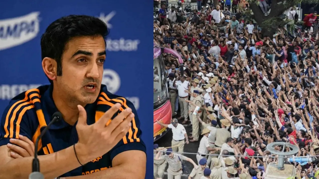 गौतम गंभीर ने बेंगलुरु भगदड़ पर कहा - 'मुझे नहीं लगता कि हमें रोड शो करना चाहिए' 