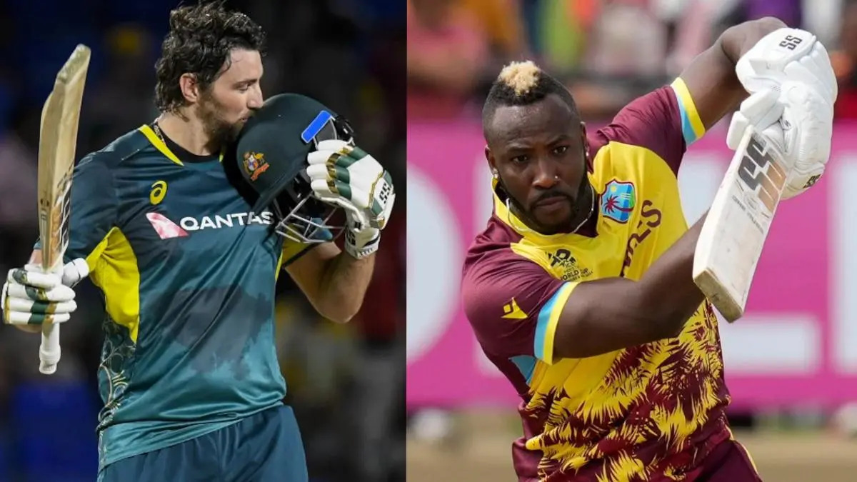 WI vs AUS 2025: टिम डेविड ने खुलासा किया कि उन्होंने आंद्रे रसेल के बल्ले से ऑस्ट्रेलिया के लिए सबसे तेज टी20 शतक जड़ा था