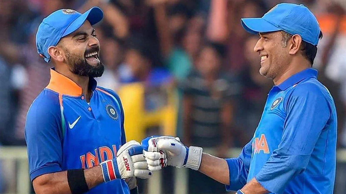 विराट कोहली  ने कहा - मुश्किल से मुश्किल समय में भी धैर्य बनाए रखना एमएस धोनी का सबसे बड़ा कौशल है