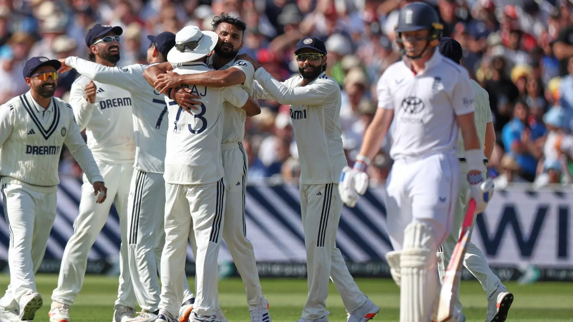 ENG vs IND 2nd Test: भारत ने पहाड़ जैसा स्कोर बनाया, तो दिन की समाप्ति पर इंग्लैंड 510 रनों से पीछे