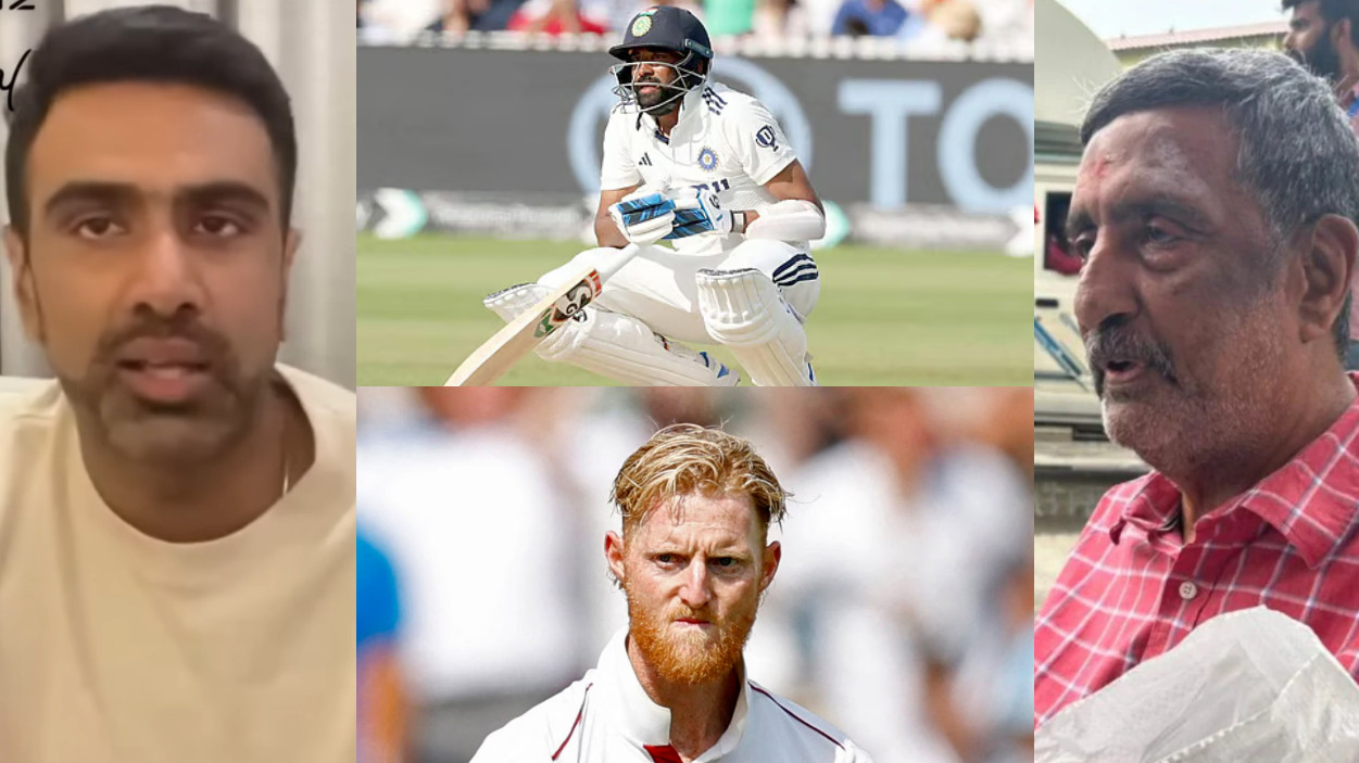 अश्विन ने लॉर्ड्स टेस्ट के दौरान पिता के साथ बातचीत का खुलासा किया - 'उन्हें लगा था कि सिराज तीन छक्के लगाएंगे'