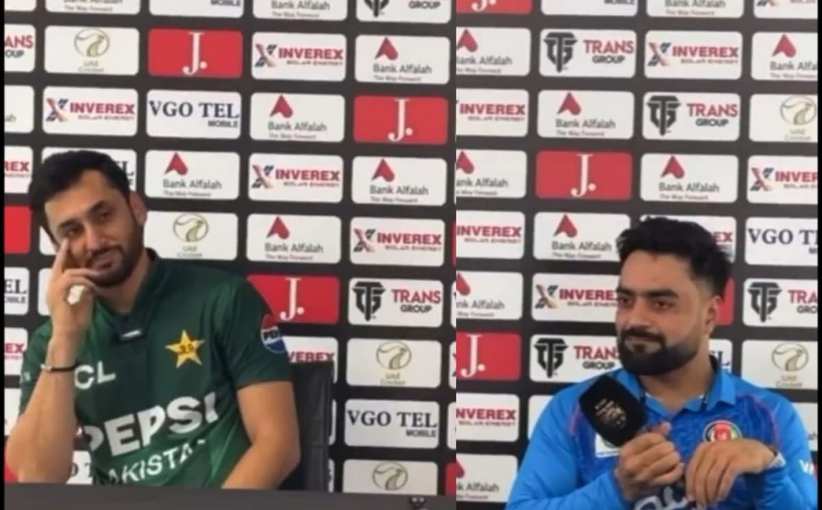 सलमान अली आगा रिपोर्टर द्वारा अफ़ग़ानिस्तान को 'एशिया में दूसरा सबसे अच्छा' बताए जाने पर मुस्कुराए