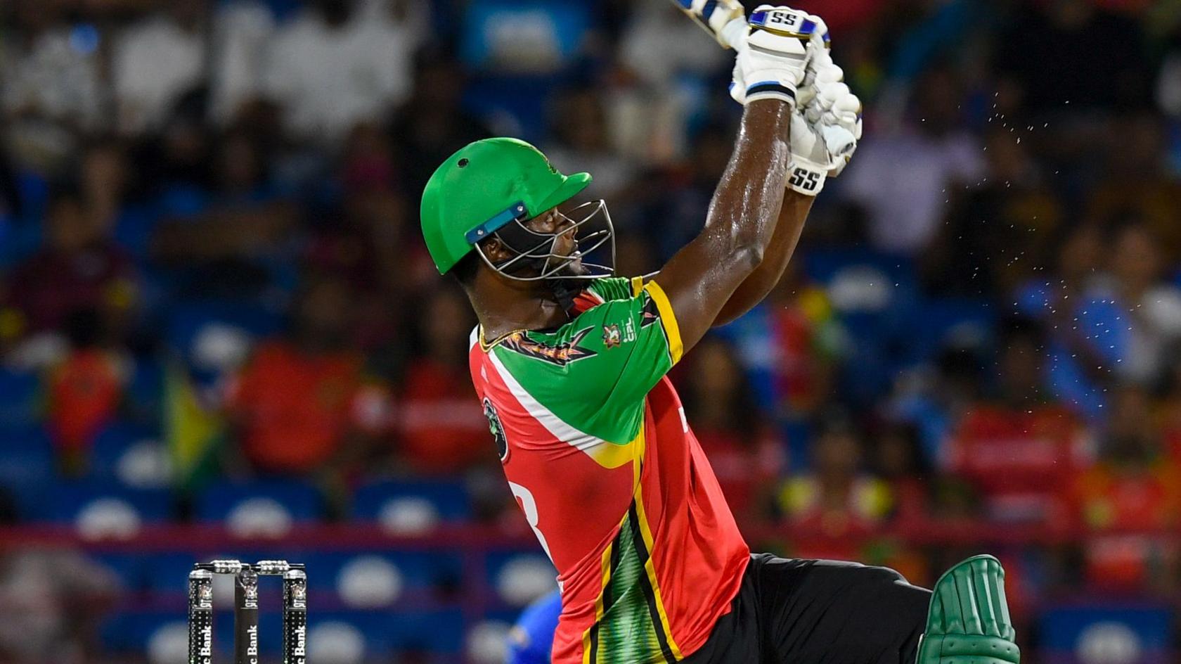 CPL 2025: ओशेन थॉमस ने एक गेंद पर 22 रन दिए, रोमारियो शेफर्ड बेकाबू हुए 