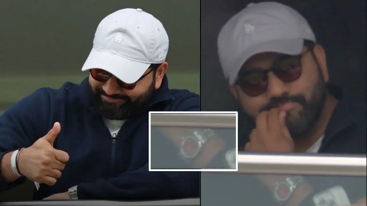 ENG vs IND 2025: रोहित शर्मा 2.46 करोड़ रुपये की घड़ी पहने दिखे!