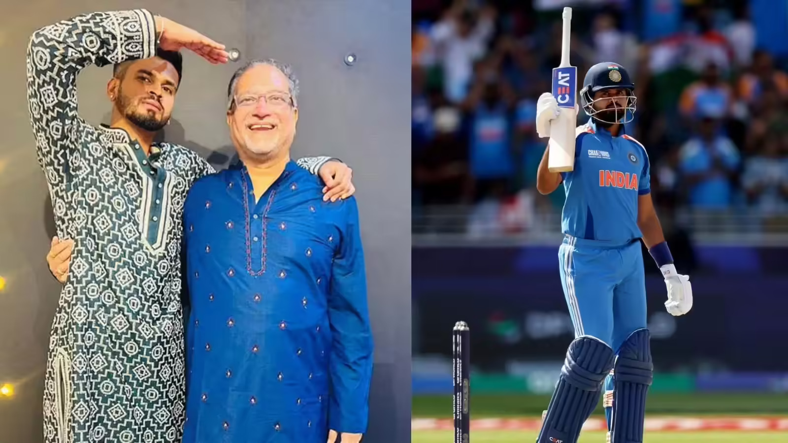 श्रेयस अय्यर के पिता संतोष अय्यर ने कहा - वह किसी को दोष नहीं देते, लेकिन अंदर ही अंदर वह स्वाभाविक रूप से निराश होंगे