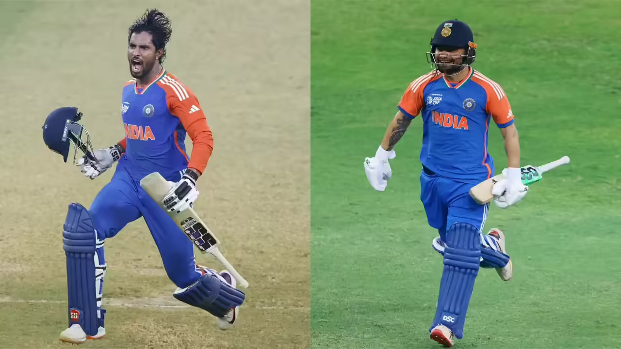 Asia Cup 2025, Final: रिंकू सिंह के विजयी शॉट पर तिलक वर्मा खुशी से झूम उठे