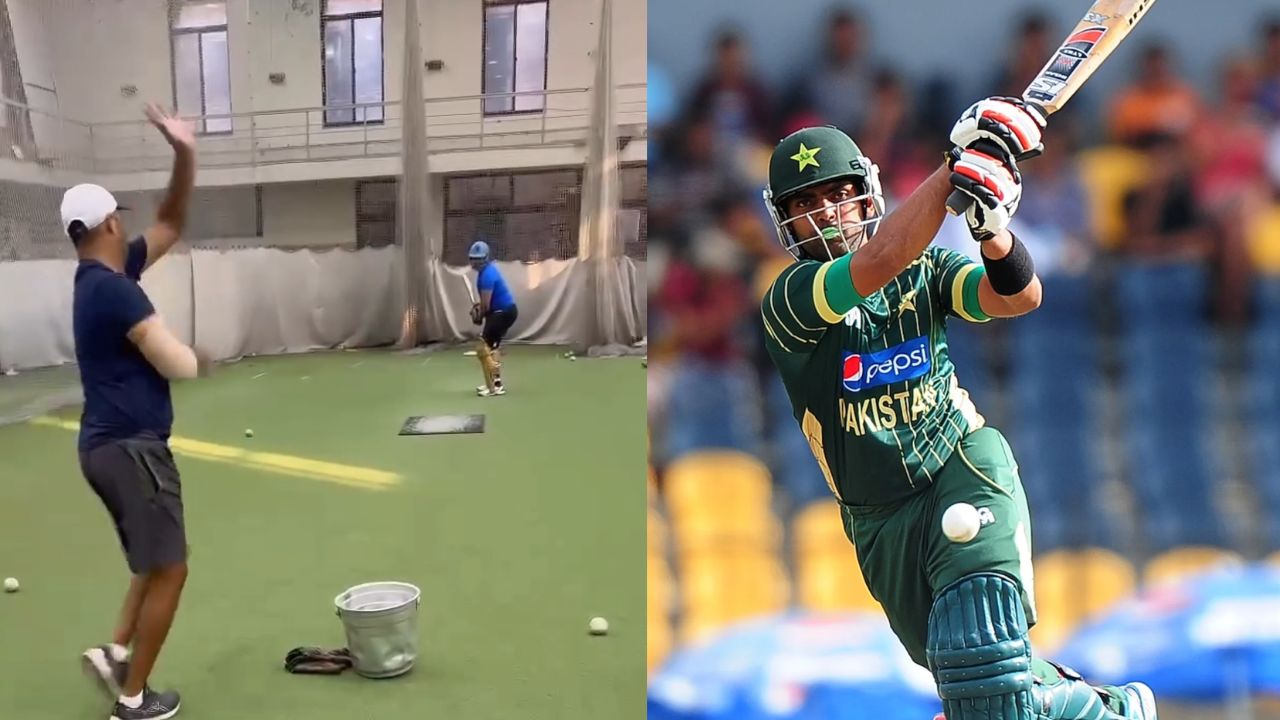 उमर अकमल ने एशिया कप फाइनल में पाकिस्तान की हार के बाद एनसीए से बल्लेबाजी अभ्यास का वीडियो साझा किया