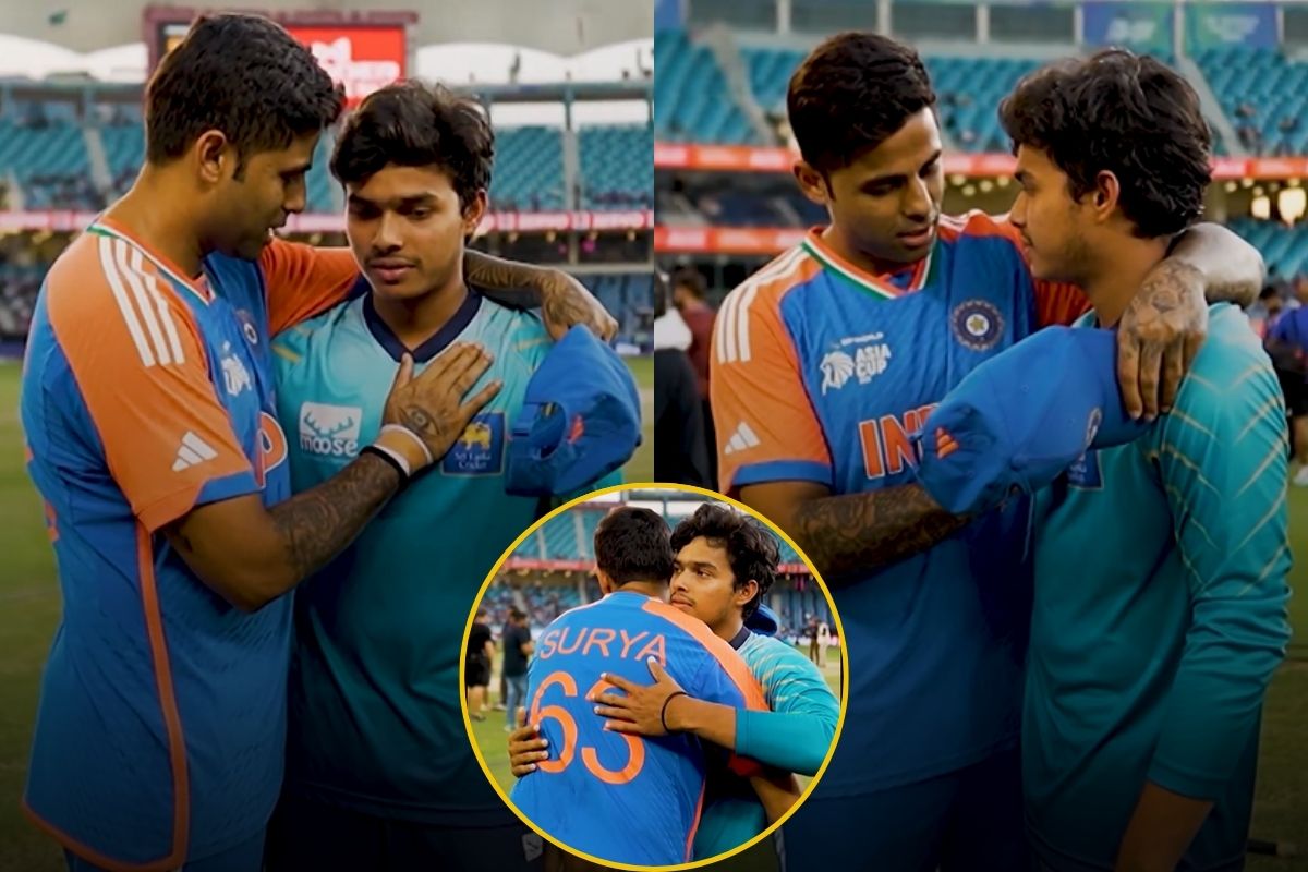 मैच के बाद सूर्यकुमार ने वेल्लालागे को गले लगाया, इमोशनल वीडियो वायरल हुआ