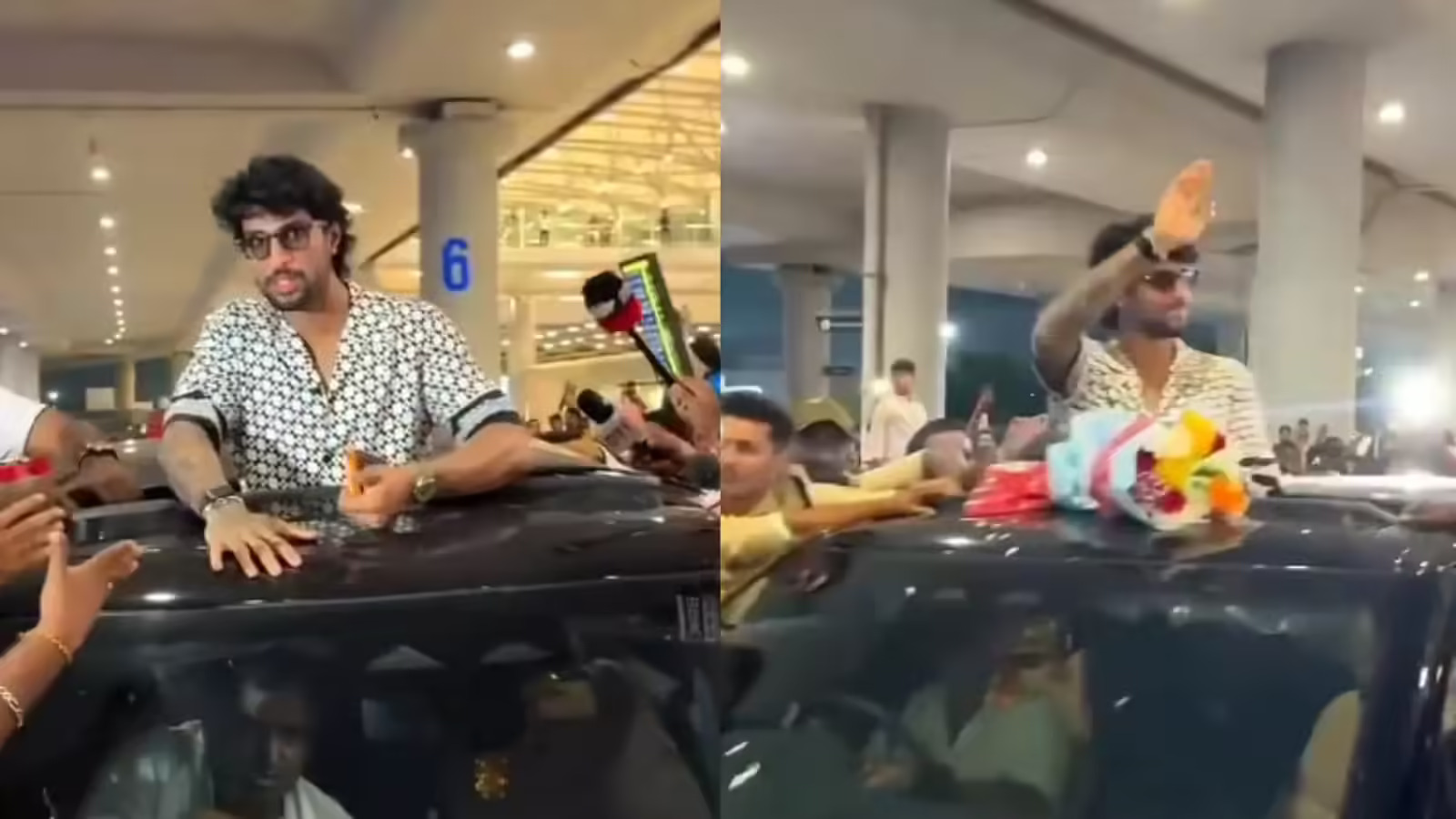 एशिया कप हीरो तिलक वर्मा का हैदराबाद में जोरदार स्वागत हुआ