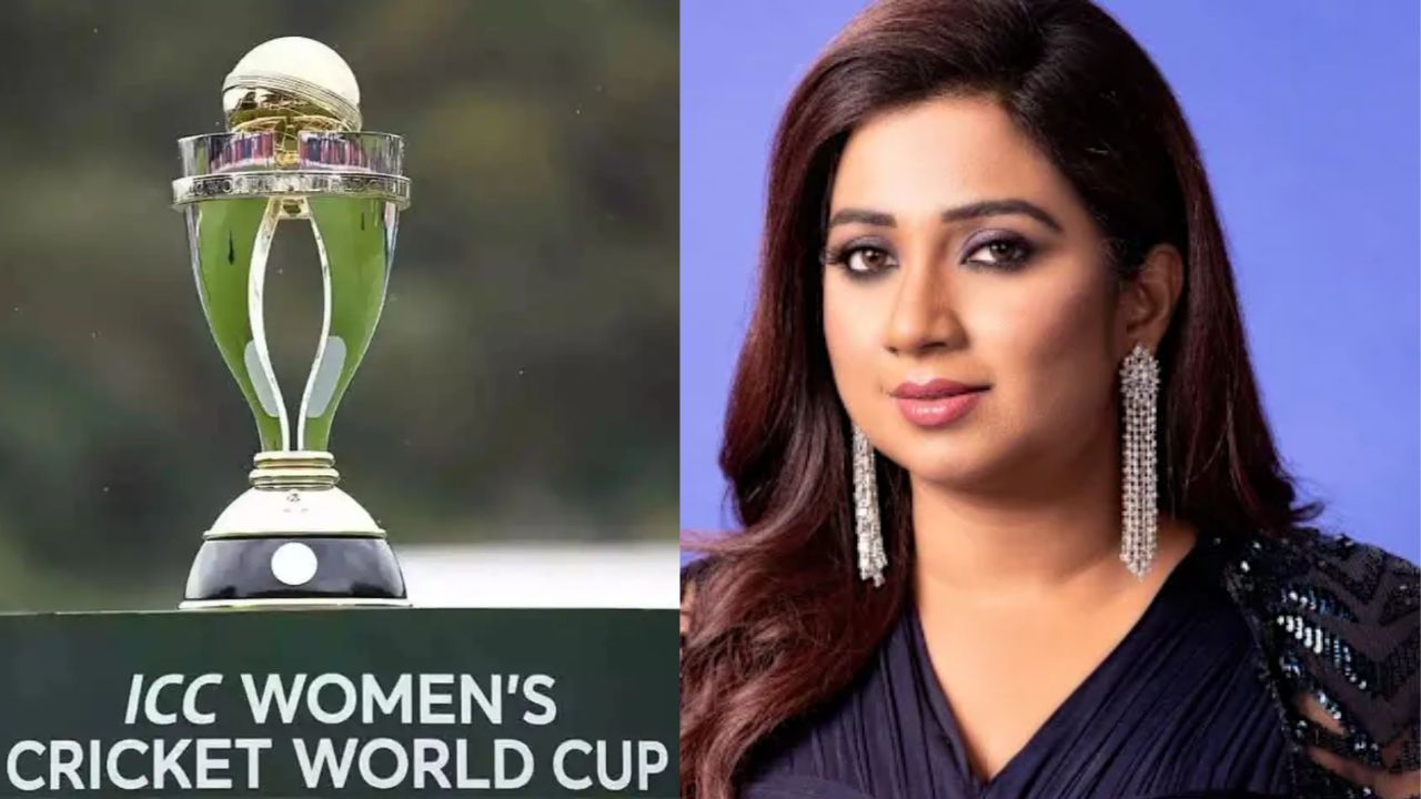 श्रेया घोषाल आईसीसी महिला क्रिकेट विश्व कप 2025 के उद्घाटन समारोह को रोशन करेंगी
