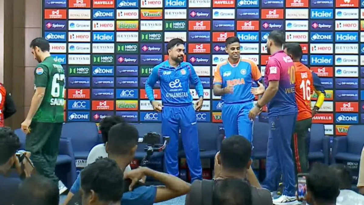 एशिया कप से पहले काॅन्फ्रेंस में तकरार देखने को मिली, भारत-पाक कप्तानों ने हाथ नहीं मिलाया, वीडियो देखें