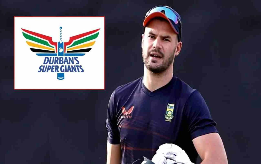 SA20 2025-26: एडेन मार्करम डरबन के सुपर जायंट्स में 'नई चुनौतियों' के लिए उत्सुक हैं