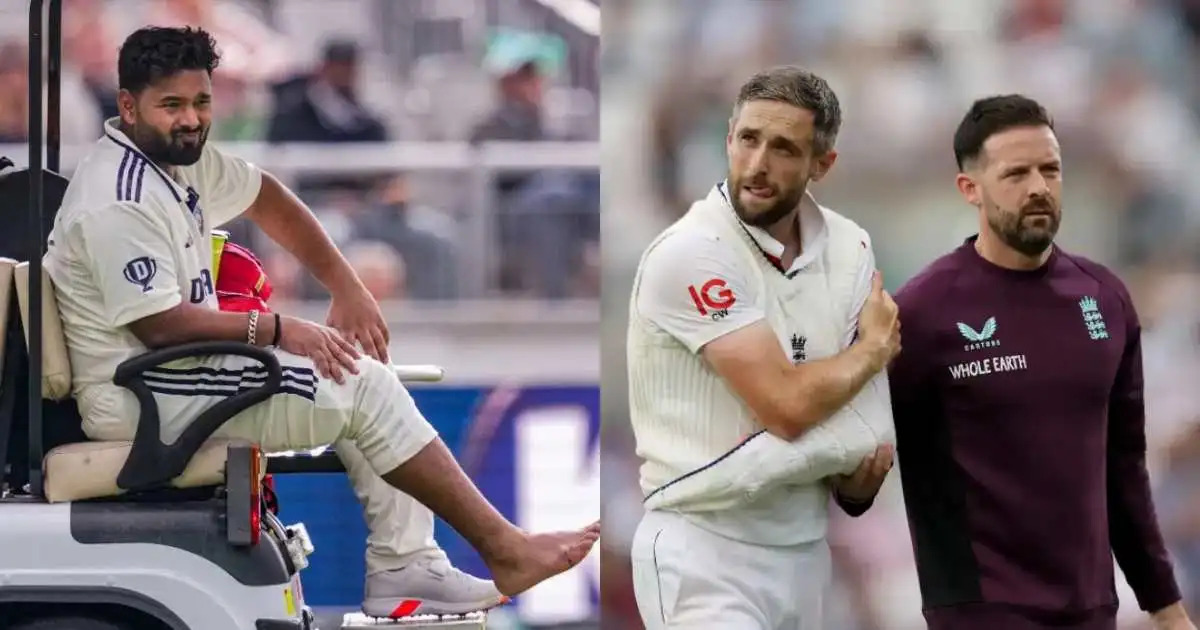 क्रिस वोक्स के रिटायर होने पर ऋषभ पंत ने मजाकिया अंदाज में टिप्पणी की - 'आपने निश्चित रूप से मुझ पर एक छाप छोड़ी है' 