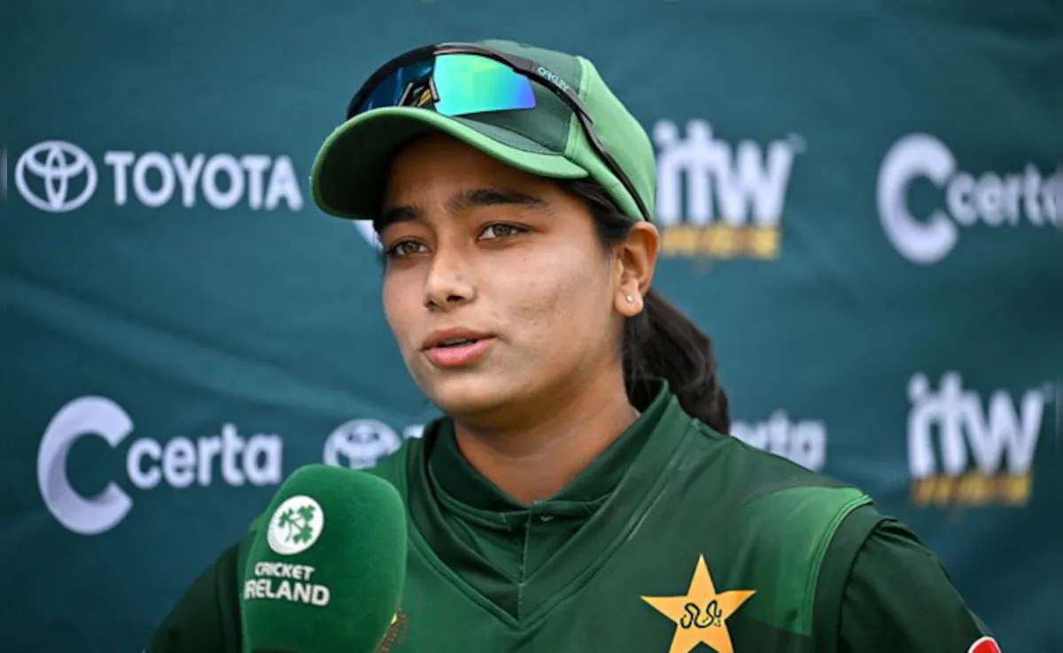 Women's World Cup 2025: भारत के खिलाफ मुकाबले से पहले फातिमा सना बाहरी शोर से चिंतित नहीं हैं -  'हम जिस काम के लिए यहां आए हैं, उस पर ध्यान केंद्रित करते हैं'