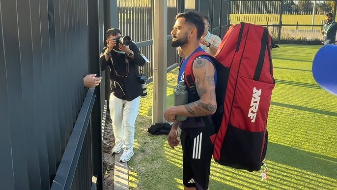 कोहली, रोहित, सीना - पर्थ में अंतिम क्षणों का आनंद लेते दिग्गज