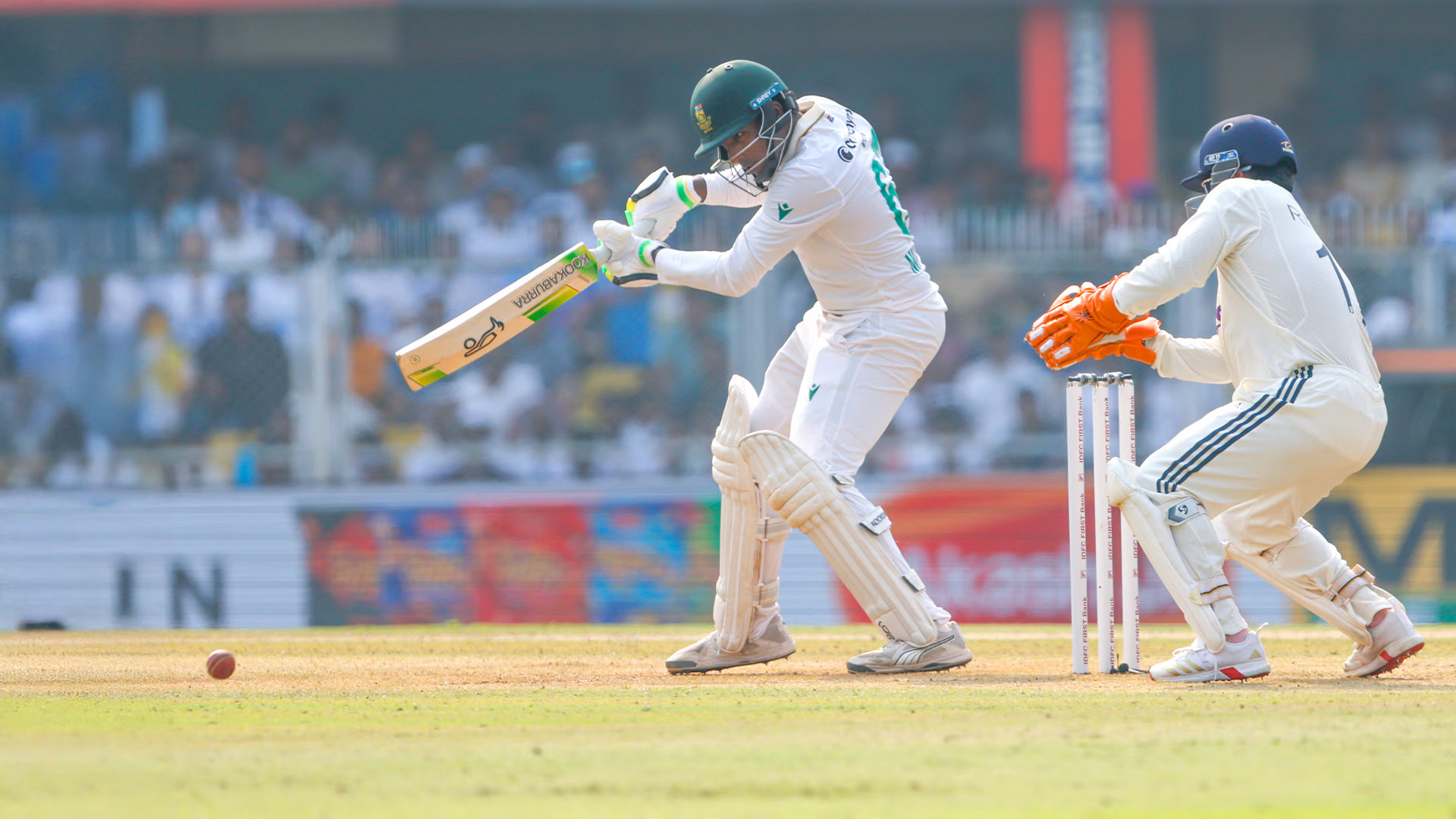 IND vs SA 2nd Test, 2nd Day: मुथुसामी का शतक, भारत स्टंप्स तक 480 रन पीछे