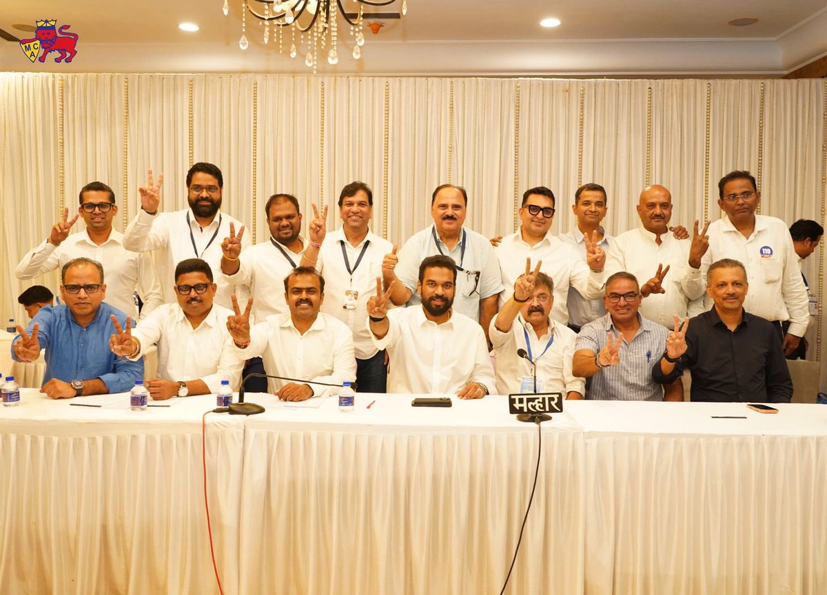 अजिंक्य नाइक एमसीए के अध्यक्ष पद पर बरकरार, जितेंद्र आव्हाड उपाध्यक्ष होंगे