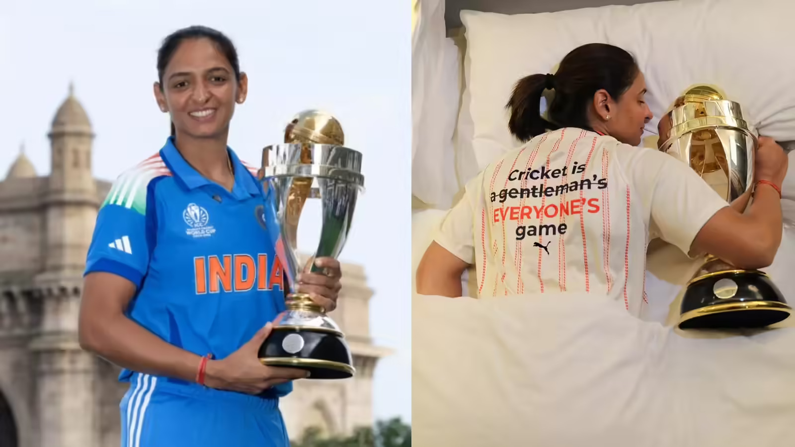 महिला विश्व कप 2025: हरमनप्रीत कौर ने विश्व कप ट्रॉफी के साथ दिया दमदार संदेश - 'क्रिकेट सबका खेल है'