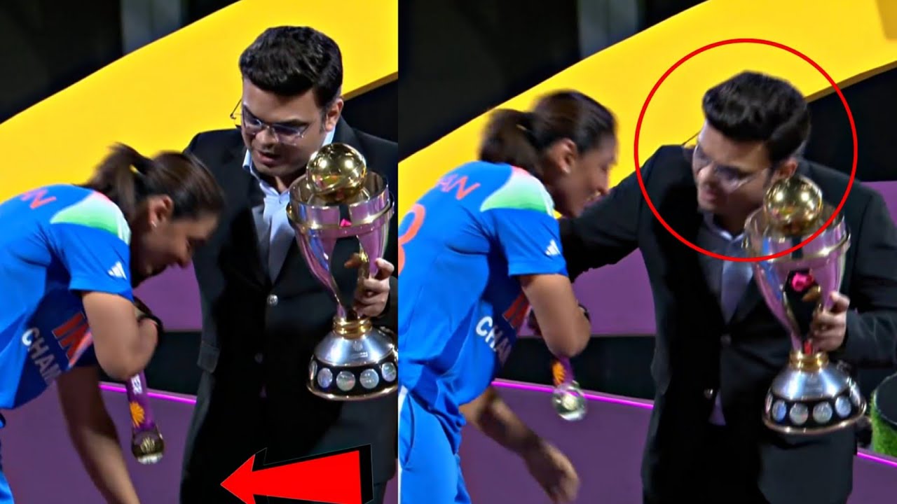 महिला विश्व कप 2025: हरमनप्रीत कौर ने जय शाह के पैर छूने की कोशिश की, ICC चेयरमैन के रिएक्शन ने जीता दिल