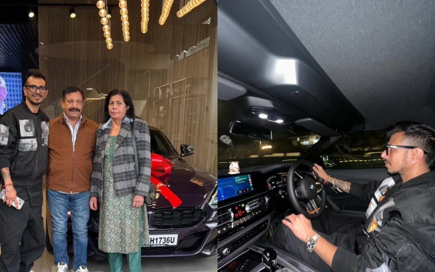 युजवेंद्र चहल ने अपने माता-पिता के लिए 1.06 करोड़ रुपये की लग्जरी बीएमडब्ल्यू कार खरीदी - 'दो लोग जिन्होंने हर सपने को साकार कर दिखाया'