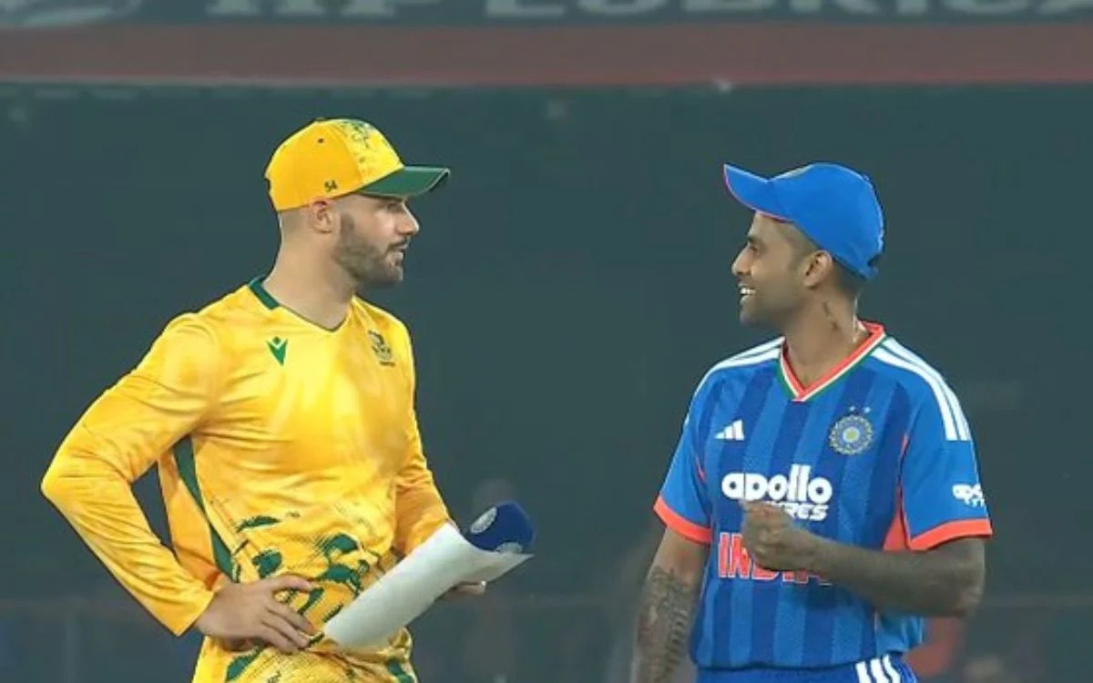 IND vs SA 2025, 1st T20I: टॉस जीतकर साउथ अफ्रीका ने पहले गेंदबाज़ी करने का फैसला किया