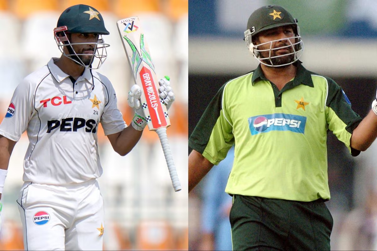 पाकिस्तानी टेस्ट कप्तान शान मसूद ने तूफानी दोहरा शतक ठोका, इंजमाम उल हक का 30 साल पुराना रिकॉर्ड तोड़ा
