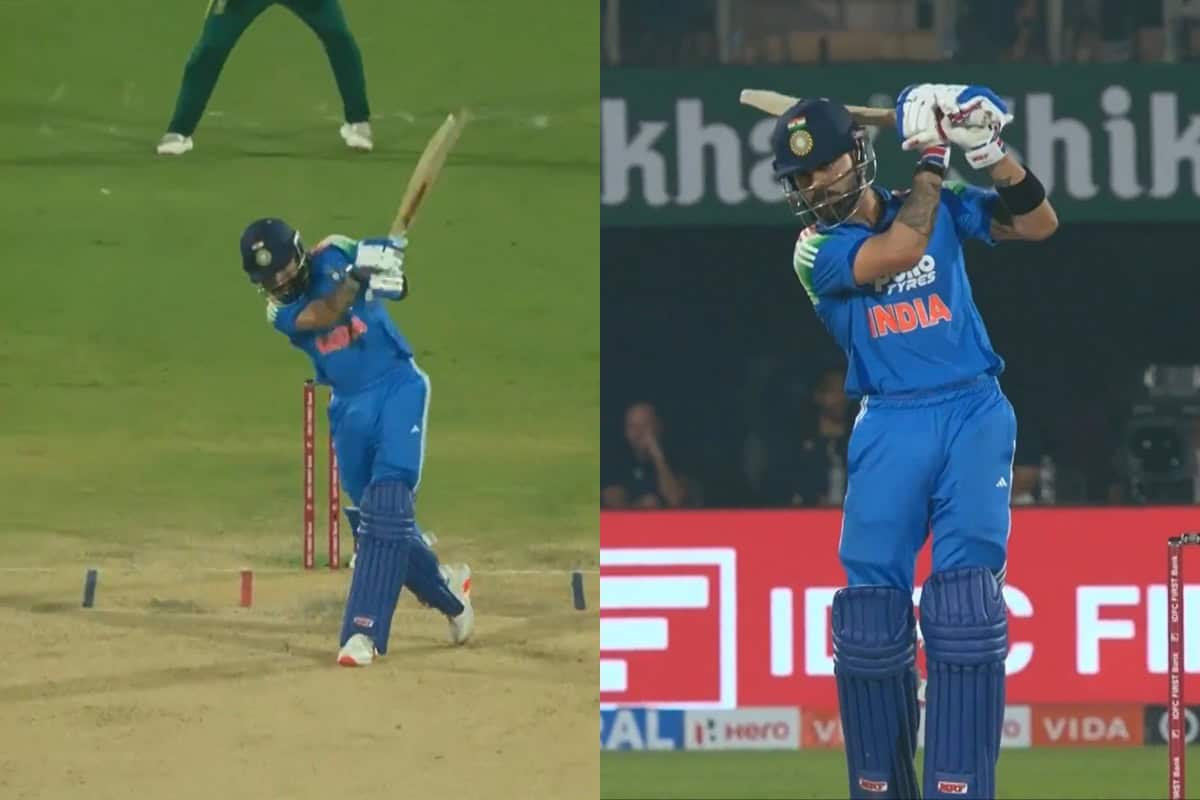 IND vs SA 2025: तीसरे वनडे में कोहली का नो-लुक छक्का इंटरनेट पर आग की तरह वायरल हुआ