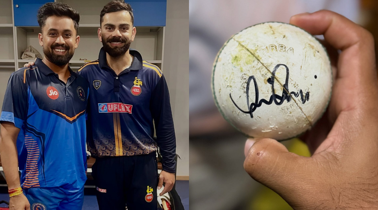 VHT 2025-26: विशाल जायसवाल के हाथों आउट होने के बाद विराट कोहली ने गुरूमंत्र दिया - ‘मौका जरूर आएगा’