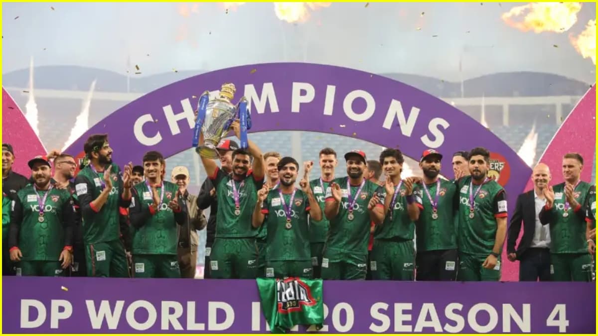 ILT20 2025–26: सैम कुरेन के शानदार प्रदर्शन से डेजर्ट वाइपर्स ने जीता पहला खिताब