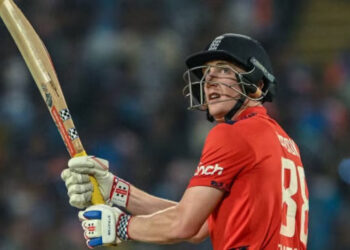 वेस्टइंडीज से हार के बाद इंग्लैंड के कप्तान हैरी ब्रूक ने कहा, "भगवान का शुक्र है कि हमने नेपाल को हरा दिया।"